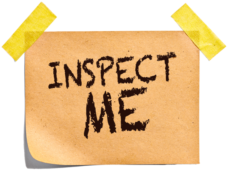 Inspect Me Sticker - large